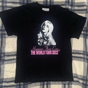 Limited Edition Billie Eilish Happier Than Ever Tour Graphic T-Shirt